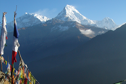 Chulu East Climbing